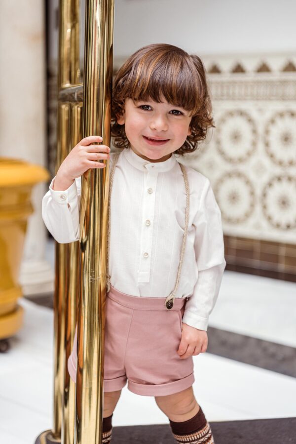 Conjunto niño con tirantes YUTE FAM. AUDREY